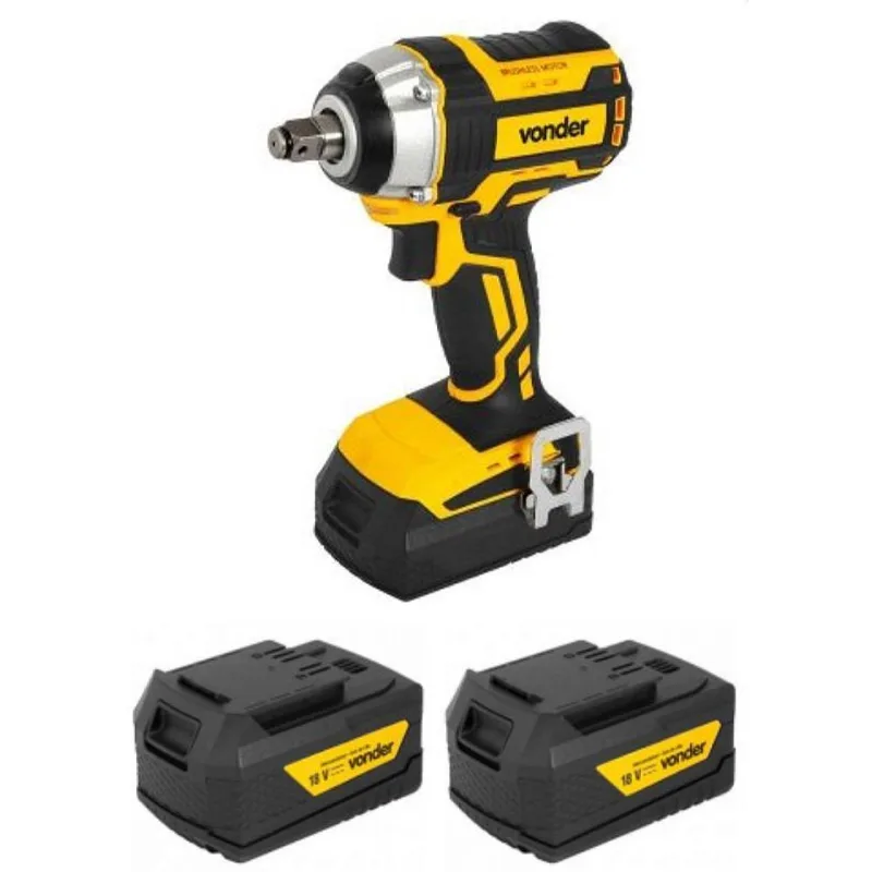 Chave De Impacto Iciv 1807 1/2 Vonder C/2 Baterias 18v 4ah