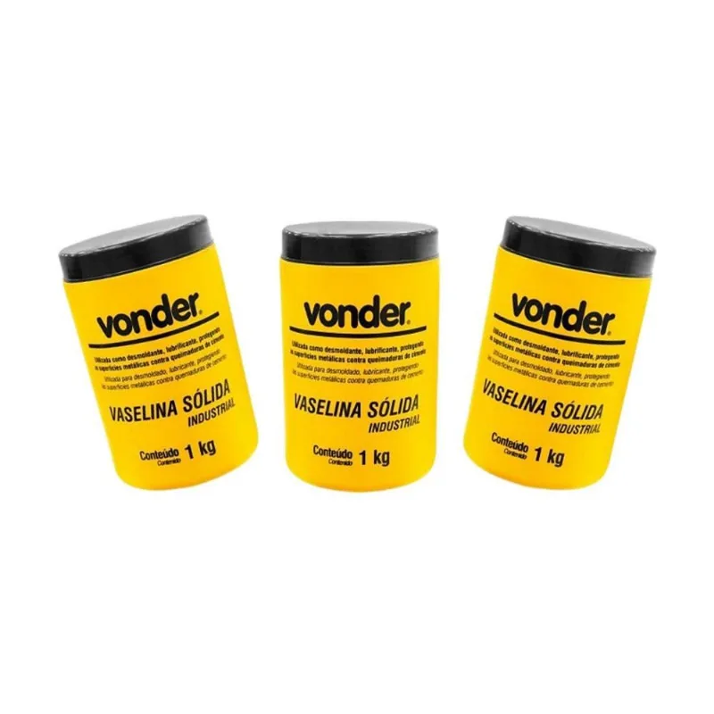 Vaselina Sólida Industrial Vonder - 3 Kg