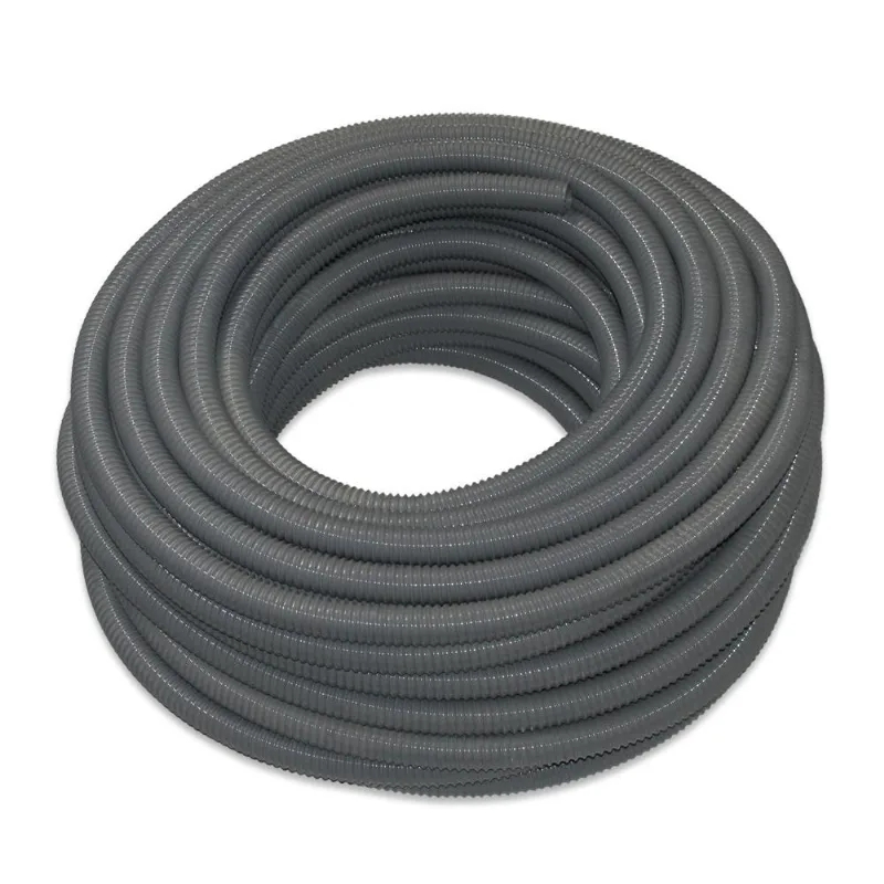 Mangueira Pvc Para Duto De Ar Condicionado 1.1/2 Pol - 5m