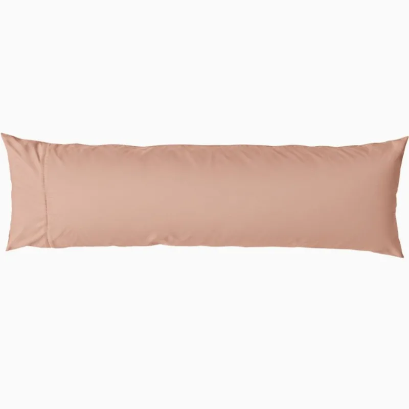 Fronha Para Travesseiro Body Pillow Com Zíper 40x140cm Home&amp;cia Rosê