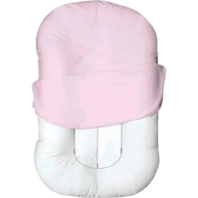 Kit Ninho Cazulinho Para Bebê Com Capa Removível 97x60x12cm Rosa