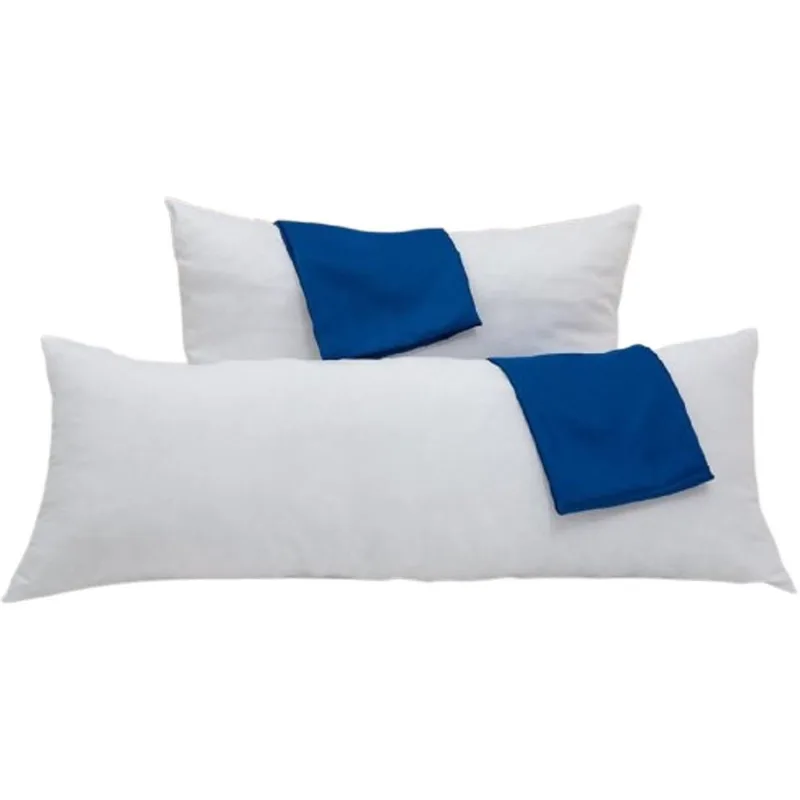 Kit Travesseiro Infantil 45x65cm + Body Pillow Infantil 35x90cm Com Fronhas Branco