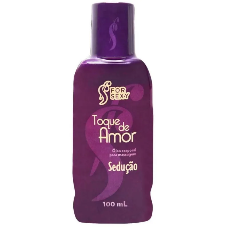 Toque De Amor Óleo Corporal Perfumado Sedução 100Ml For Sexy