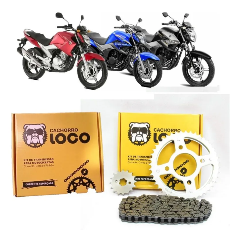 Kit Relação Piao Coroa Fazer Ys 250 06-17 428HX132L,45T/15T