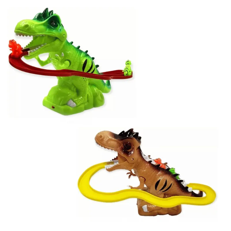 Pista Elevador Túnel dos Dinossauros- Cores Sortidas - Toy king