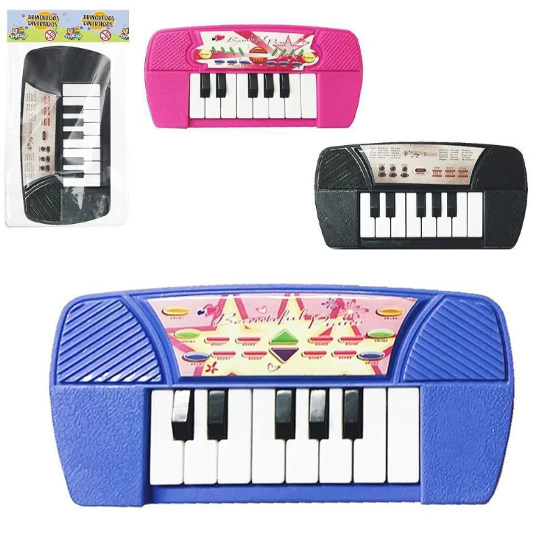 Teclado / Piano Musical Infantil A Pilha 15X7,5Cm