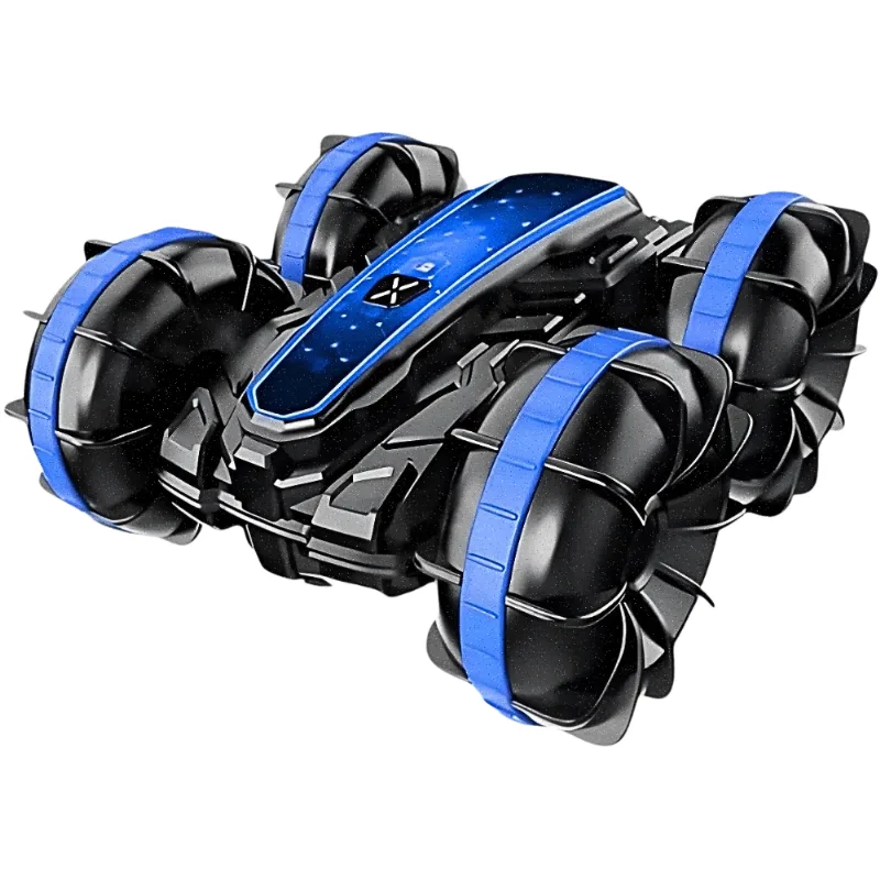 Carro De Controle Remoto R/c Stunt Anfíbio - Cores Sortidas Toy King
