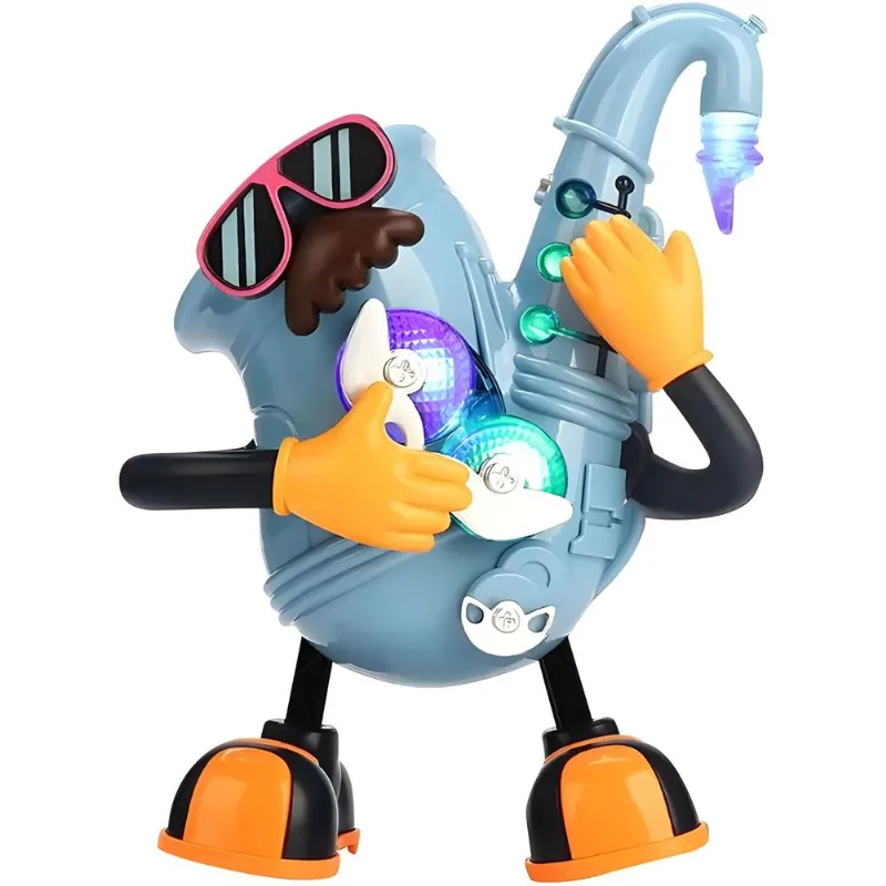Boneco Musical Mr. Sax C/ Luzes E Sons - Toy King Toy King