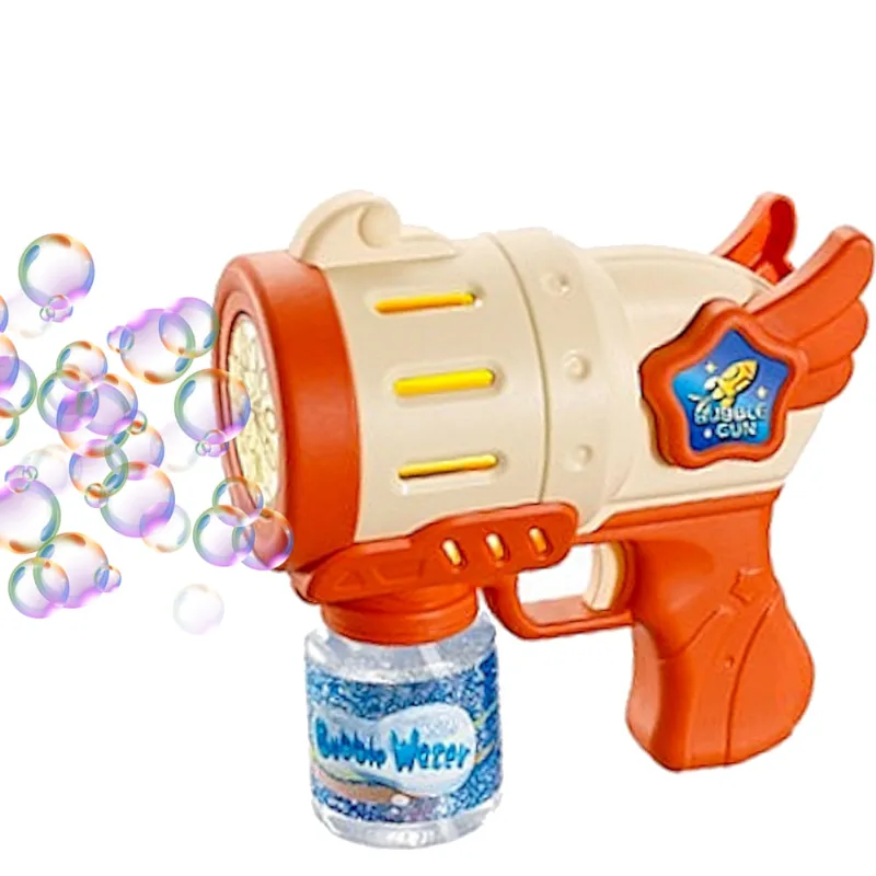 Pistola de Bolhas Automática com Luz Explosão de Bolhas