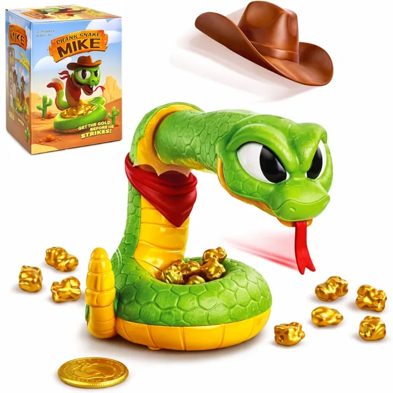 Brinquedo Jogo Serpente Infantil Suspense Som Susto Família