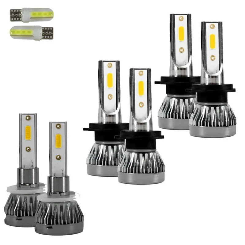 Kit Ultra Led Nano Peugeot 208 2022/2023 22000 Lúmens 6500K