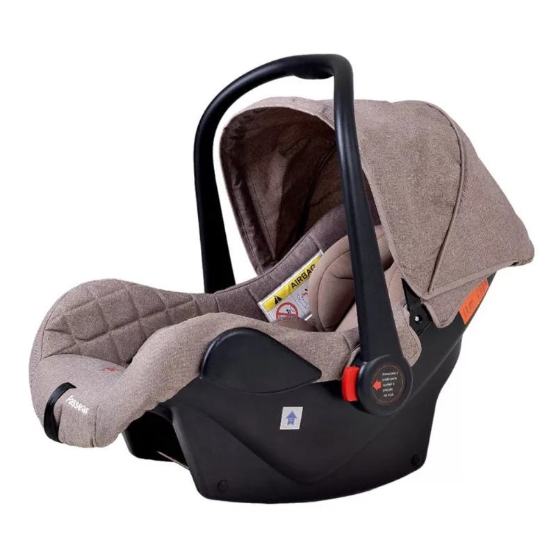 Bebe conforto aconchego 0 a 13KG marrom - passear baby
