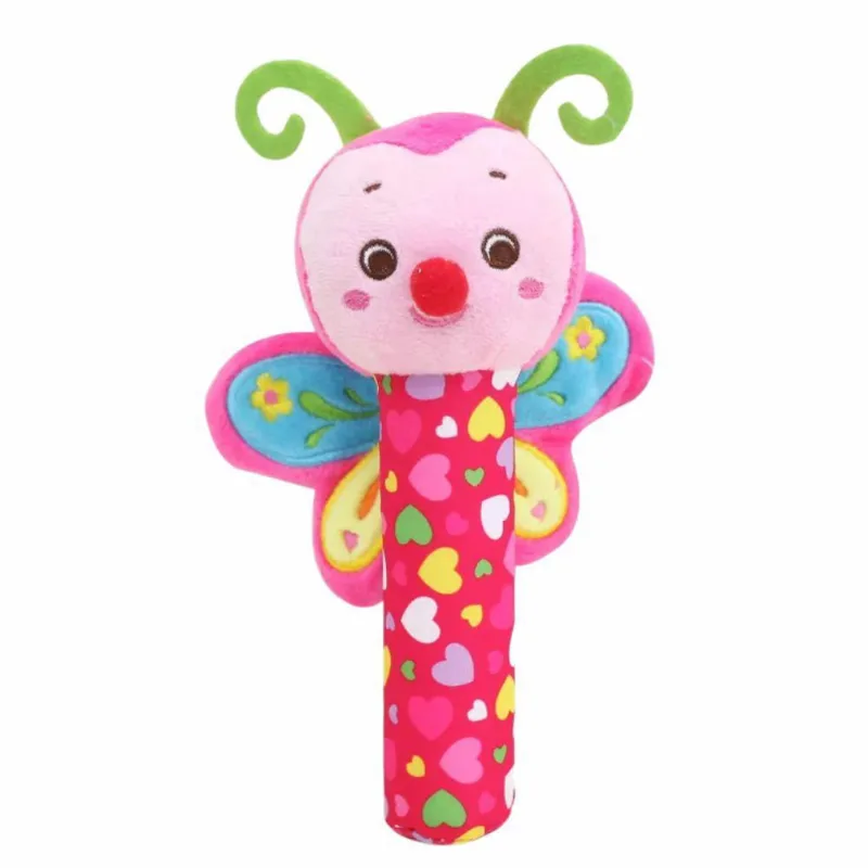 Chocalho Passear Plush Musical Borboleta