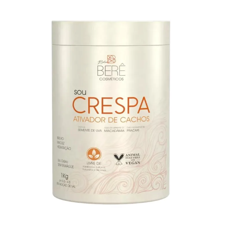 Ativador De Cachos Sou Crespa 1Kg Bela Bere