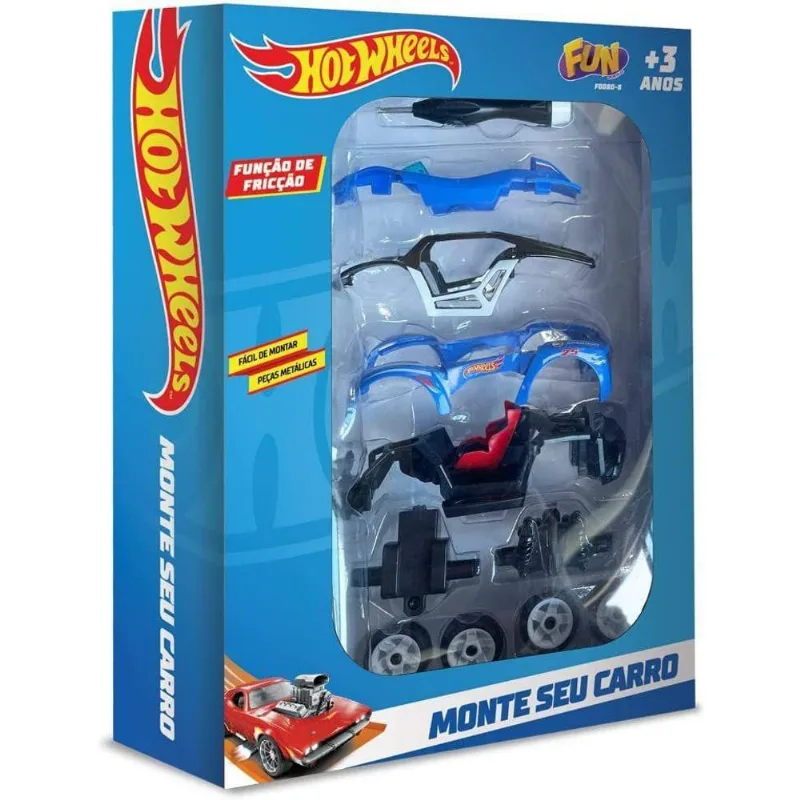 Carro Monte Seu Hot Wheels - Fun F0082-7