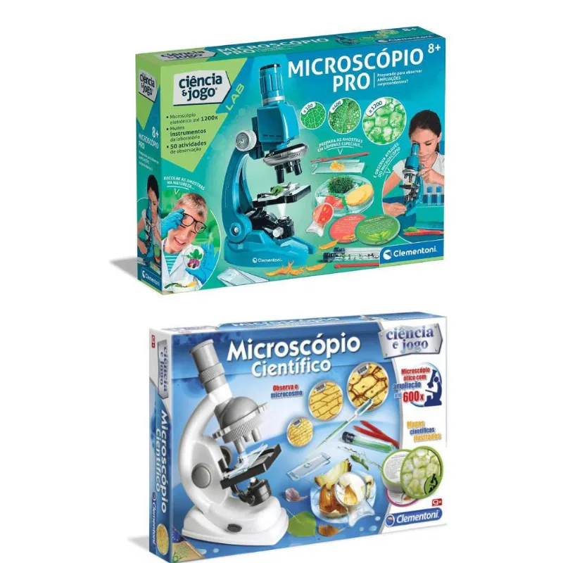 Brinquedo Infantil - Microscópio Científico - Sortido - Fun