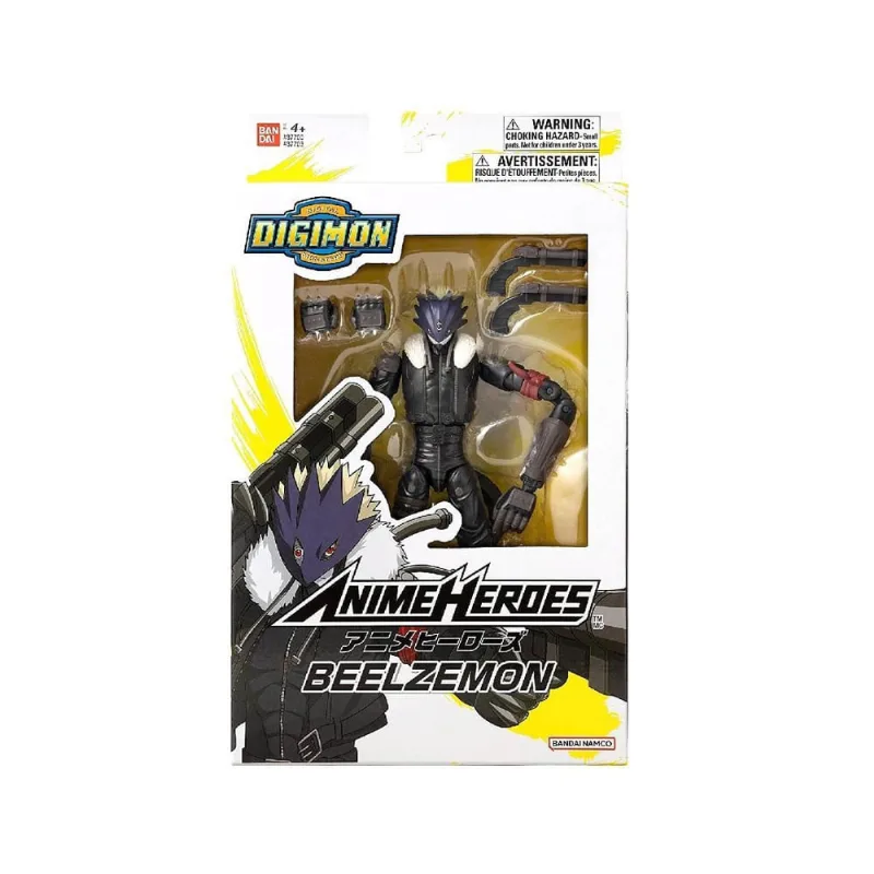 Boneco Anime Heroes Digimon Beelzemon Bandai Fun F00961