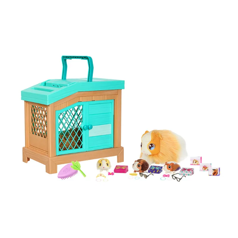 Conjunto De Acessórios - Little Live Pets - Mama Surprise - Porquinhos da India - Fun - Surpresa