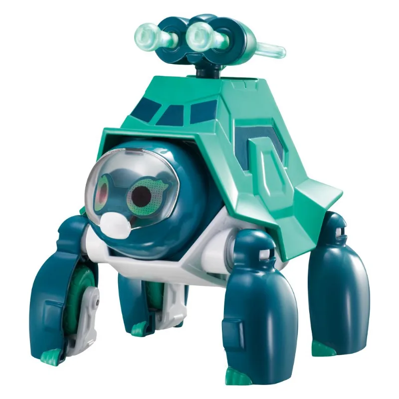 Figura De Ação - Petronix Defenders - Modo Máximo Pet Shell-E - Verde - Fun