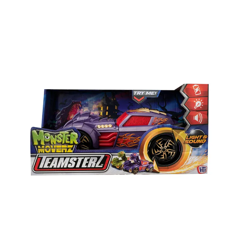 Carrinho Interativo - Monster Moverz - Converterz - Sortido - Fun