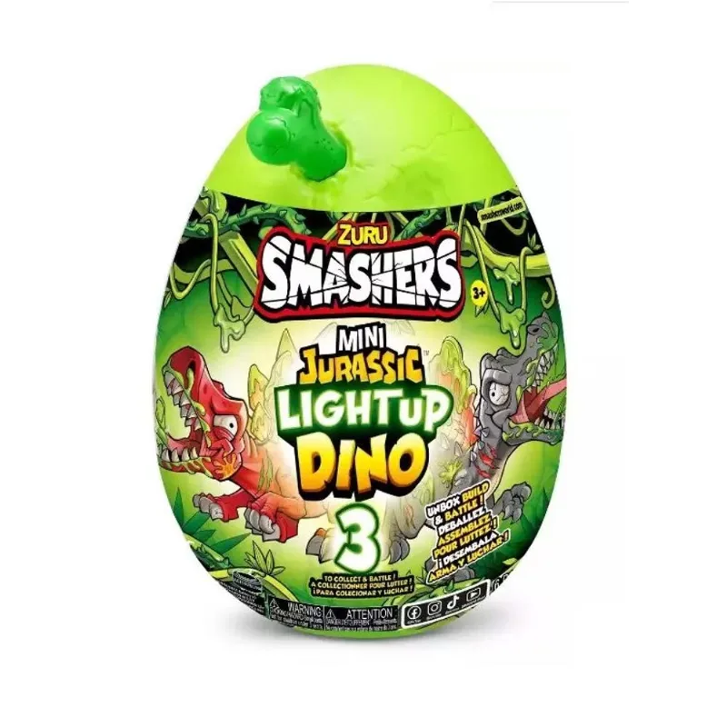 Ovo Médio Smashers Mini Jurassic Dino 3 - Fun F0128-6