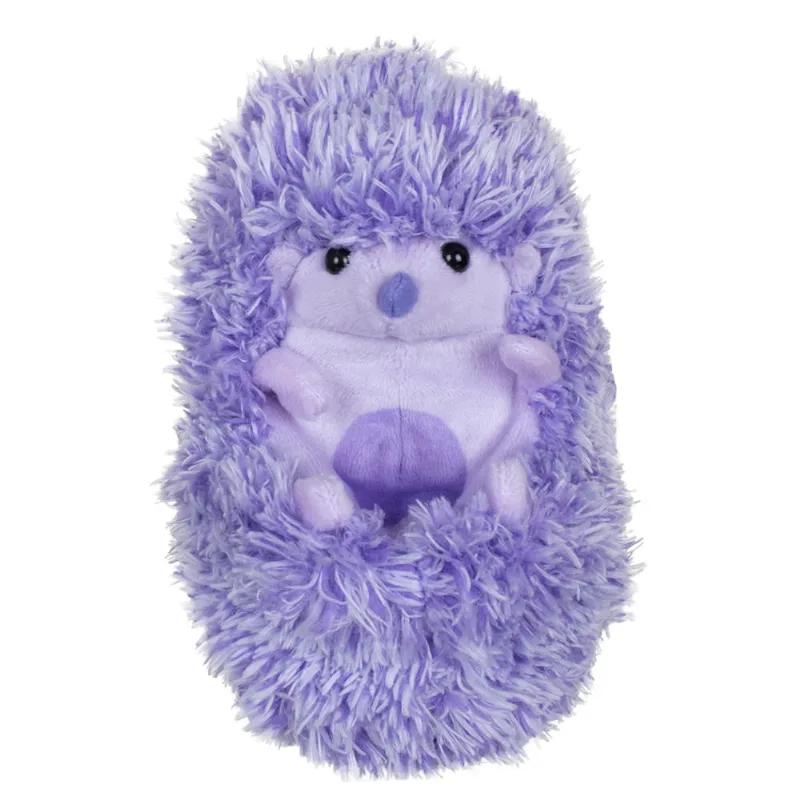 Pelúcia - Curlimals - Higgle Ouriço - Com Som - Roxo - Fun