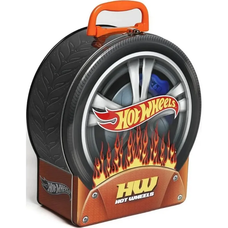 Maleta Porta Carrinho Fun Hot Wheels Roda Metálica F0132-2