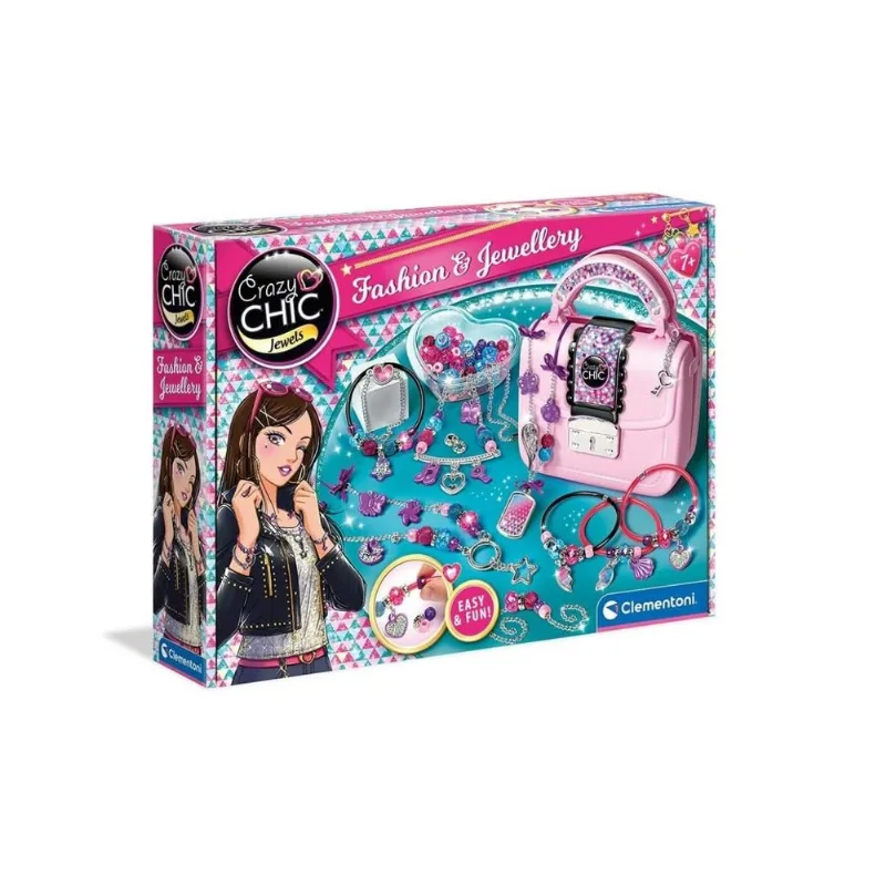 Crazy Chic Super Maleta Miçangas Fashion | Fun Toys