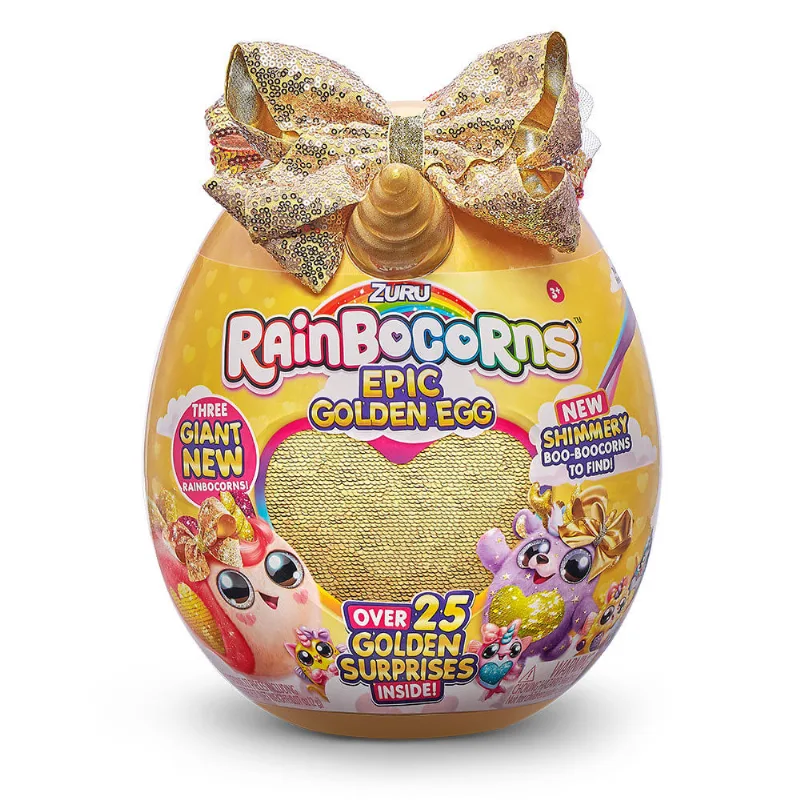 Ovo Surpresa - Rainbocorns - Épico Dourado - Surprise - Fun