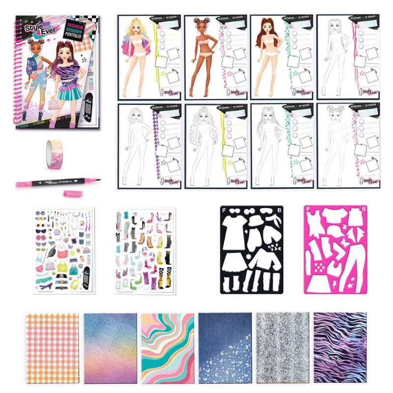 Conjunto De Acessórios - Fashion Designer Portifólio - Fun