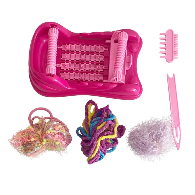 Conjunto De Acessórios - Barbie - Fábrica De Acessórios Com Tear - Fun