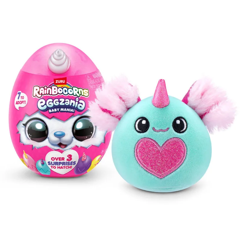 Pelucia - Rainbocorns Eggzania - Series 1 - Pequeno - Fun