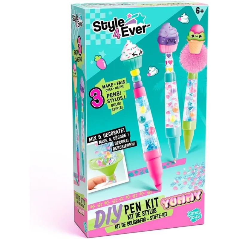 Brinquedo Kit De Stylo Faça Suas Canetas Sortido - Fun F0232-5