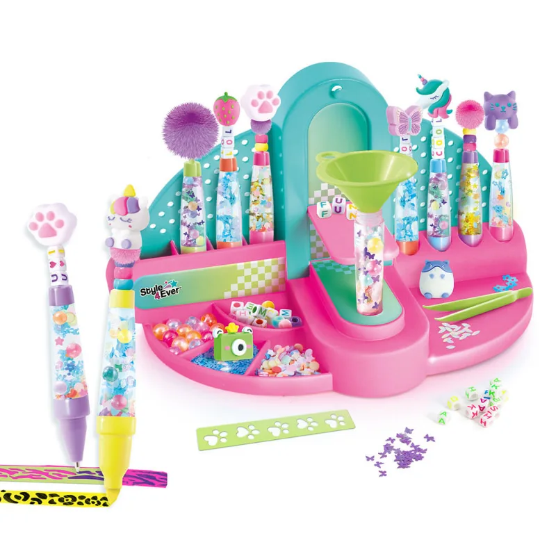 Conjunto De Acessórios - Style 4Ever - Fabrica De Stylo - Faça Suas Canetas - Fun