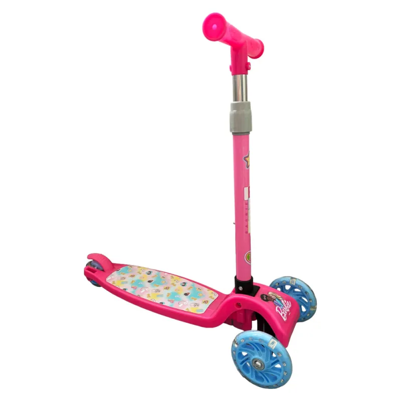 Patinete Infantil 3 Rodas Fun Divirta-se Barbie Friends Rosa - FUN Divirta-se
