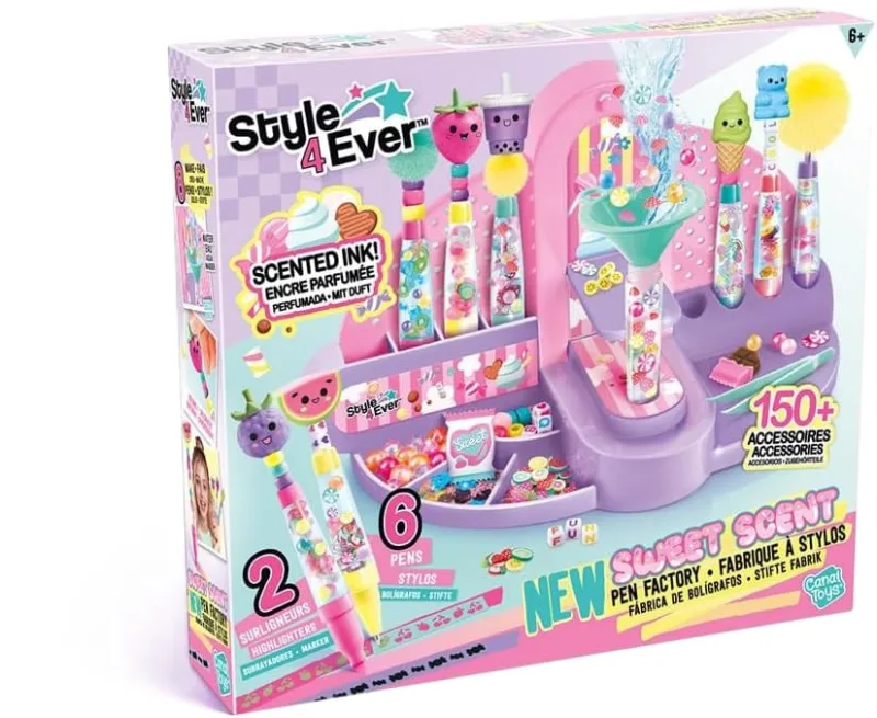 Fábrica De Canetas Cheirinho Doce Fun - LC - Brinquedos