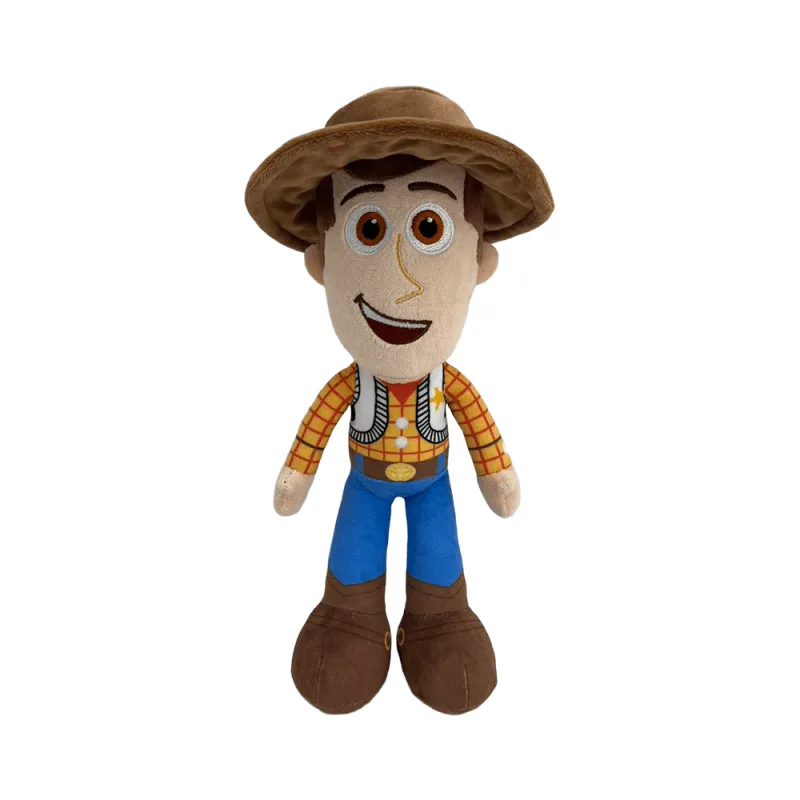 Pelúcia para Brincar e Colecionar Disney FUN Toy Story Woody Soft 30 cm Marrom - FUN Divirta-se