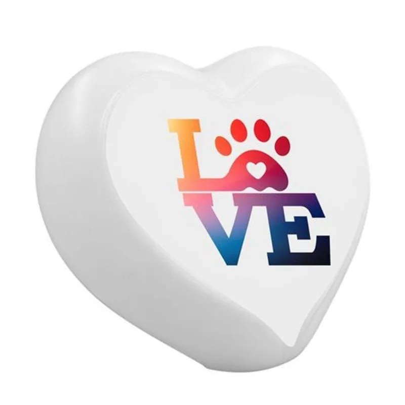 Luminária Coração Love Pet Usb