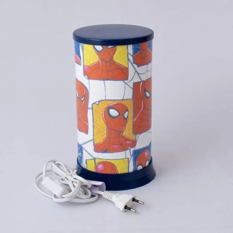 Luminária de Mesa Homem Aranha Iluminação Difusa Design Decorativo Vermelho Hug - OUTRAS - Agro
