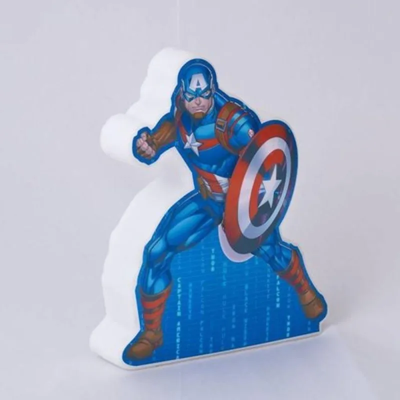 Luminária LED Shape Capitão América USB Marvel com Iluminação Difusa Bivolt - OUTRAS - Agro