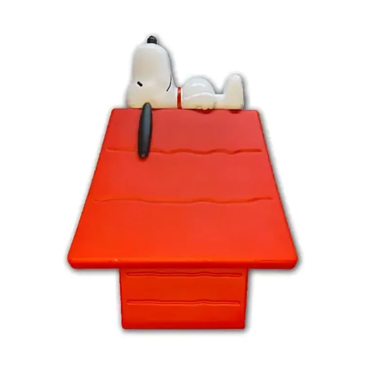 Luminária Decorativa Casinha Snoopy Vermelha - LC - Presentes