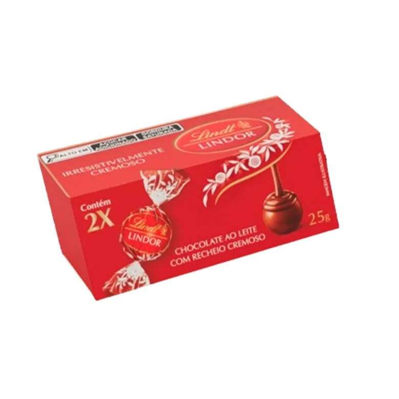 Bombom Lindt Lindor ao Leite 25g - Lindt