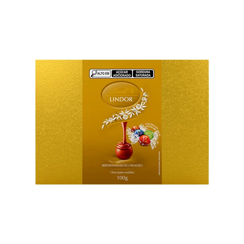 Bombom Lindt Lindor Sortido 100g - Lindt Lindor