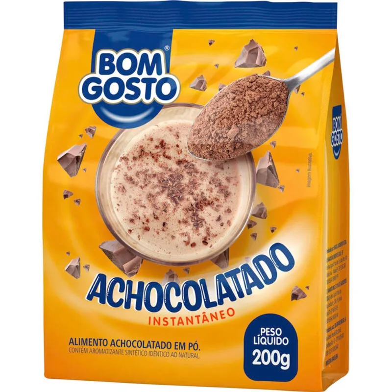 Achocolatado em Pó Bom Gosto 200g