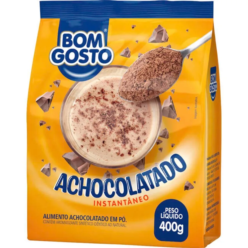 Achocolatado em Pó Bom Gosto 400g