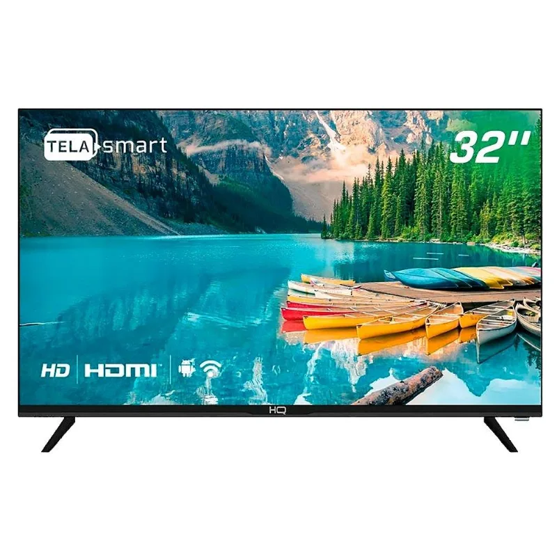 Smart TV 32" HQ KDE32GR315LN LCD LED HD | Com Wi-Fi, 3 HDMI, 2 USB - OUTRAS - Tv E Vídeo