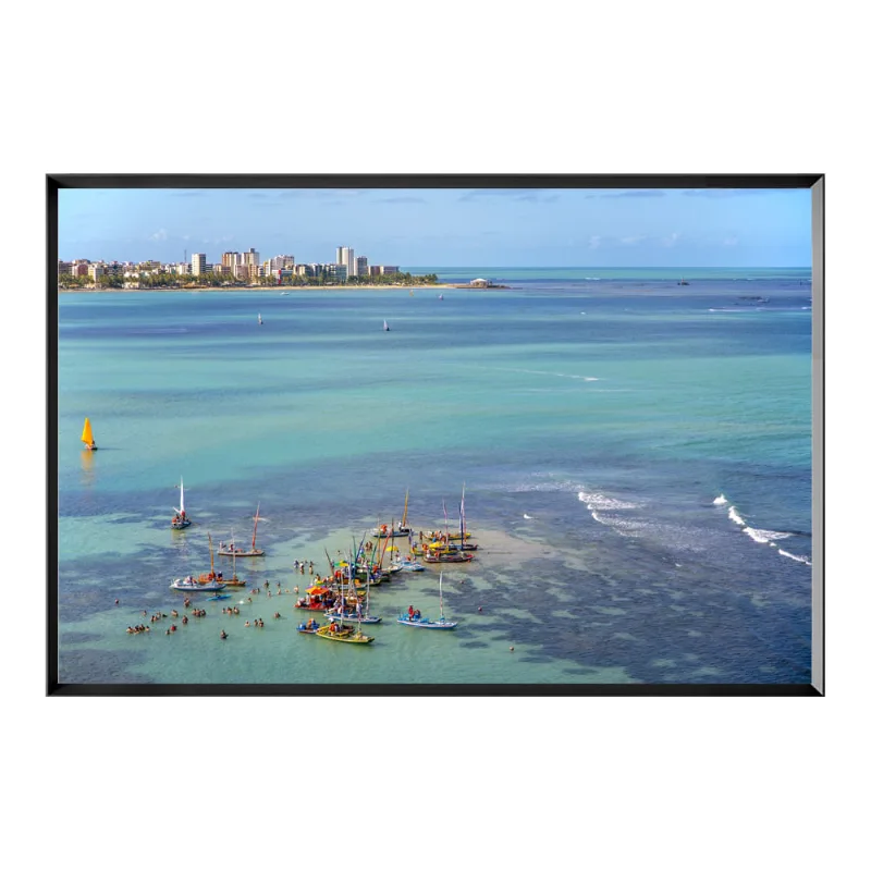 Quadro Arte Propria Praia Da Pajucara 60X90 - ARTE PRÓPRIA