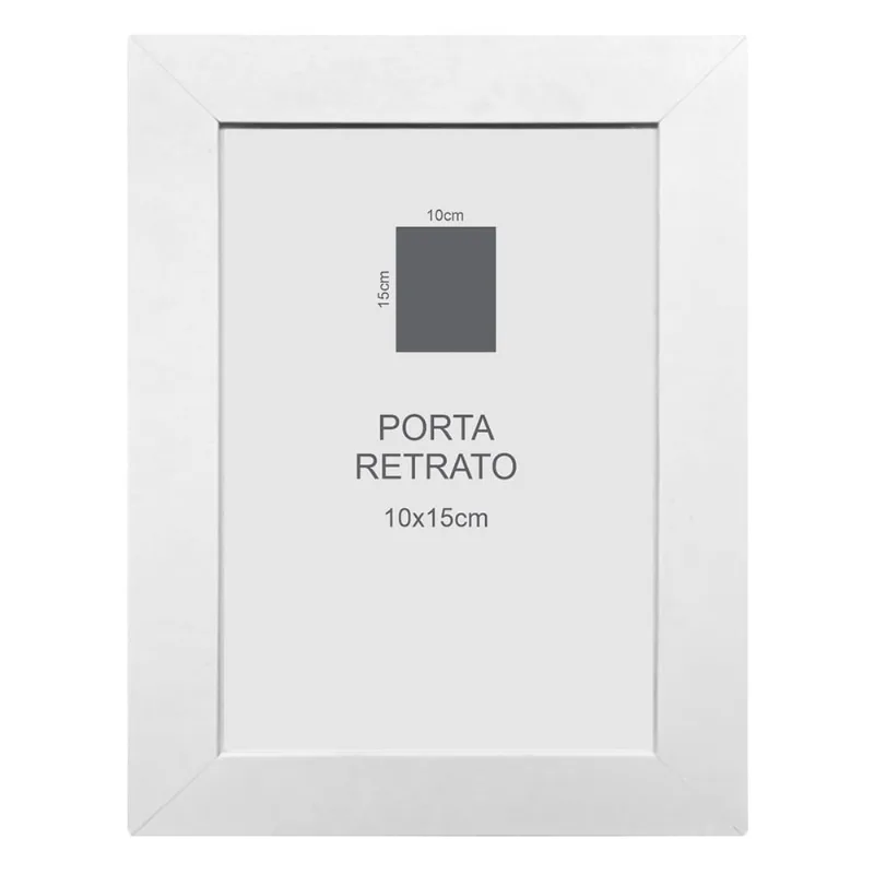 Porta Retrato Arte Propria Branco 10X15