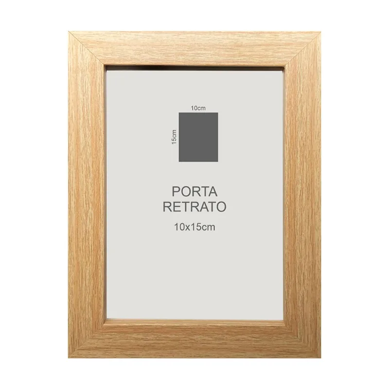Porta Retrato Arte Propria Madeira 10X15