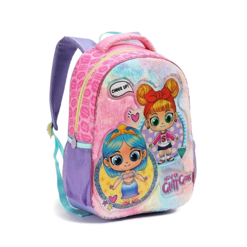 Pelúcia Hey Glitt Girls Mochila - Seanite MI40473 - Seanite